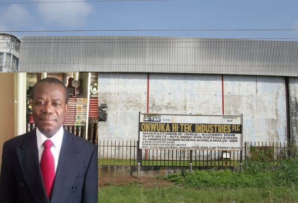 Chief Onwuka Kalu and His factory NAGSMI